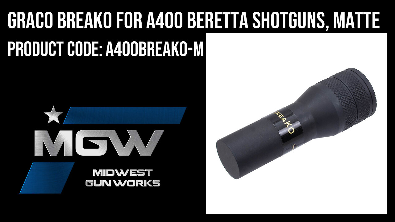 Graco BreaKO For A400 Beretta Shotguns, Matte - A400BREAKO-M