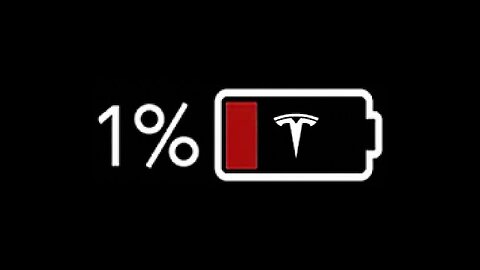 When Your Tesla is at 1%