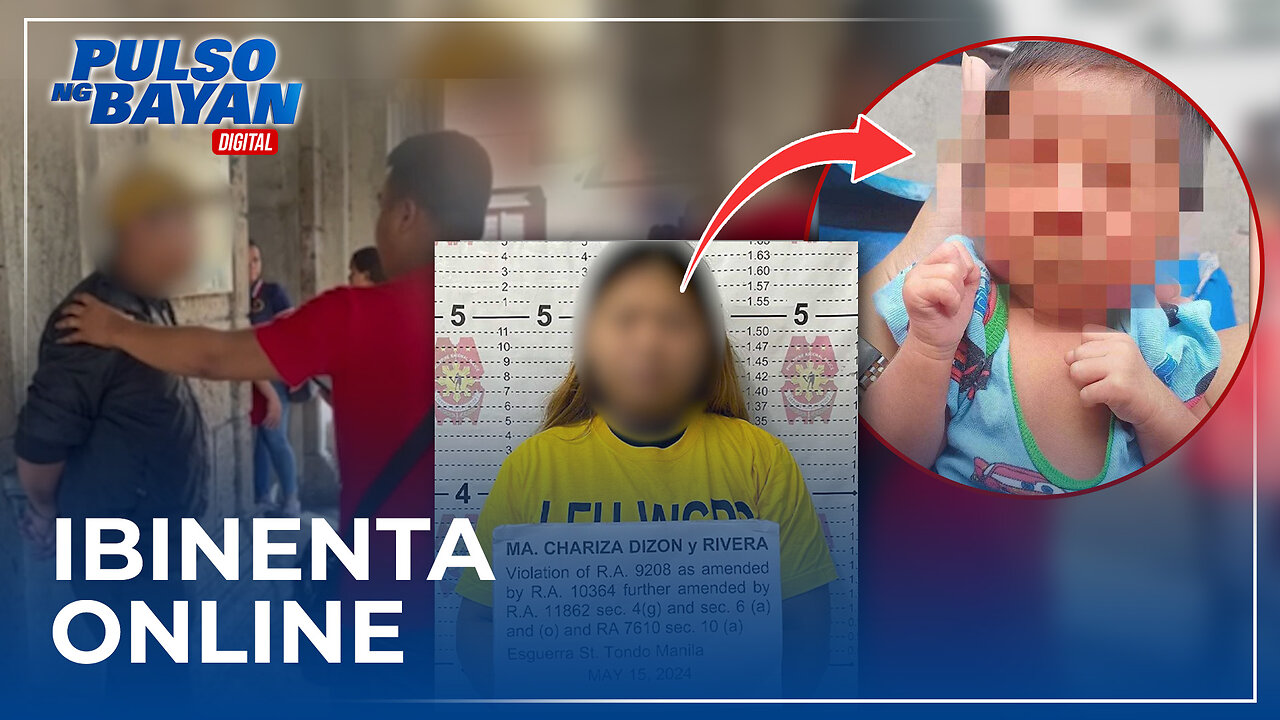 8-day old baby na ibinenta online, nailigtas; 2 suspek, arestado -DSWD