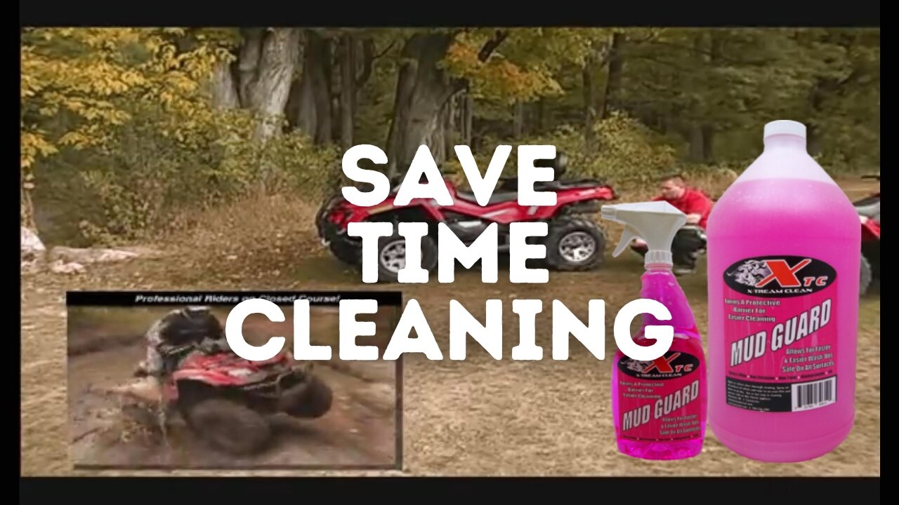 X-Tream Clean Mud Guard Saves Time Cleaning
