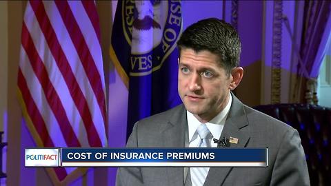 PolitiFact Wisconsin: Cost of insurance premiums