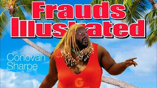 Conovan Sharpe Lands the 2022 Cover of Frauds Illustrated: Swimsuit Edition!