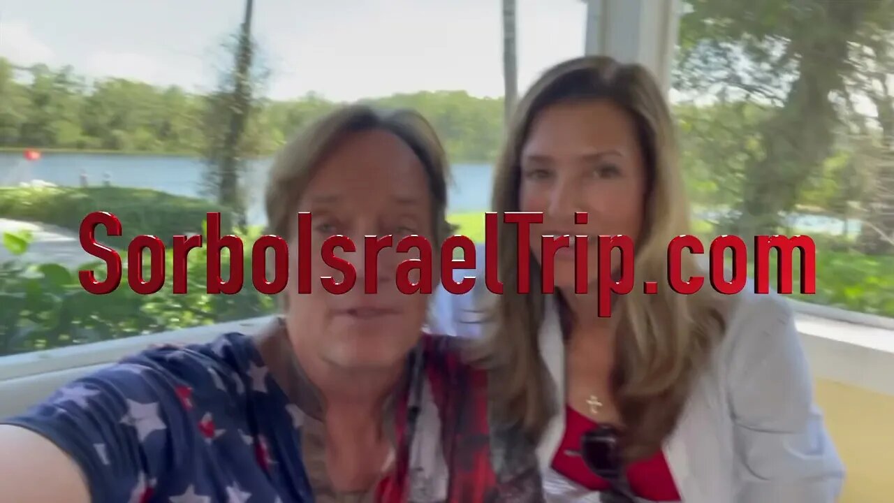 YOU ARE INVITED - COME TO ISRAEL WITH KEVIN & SAM SORBO!