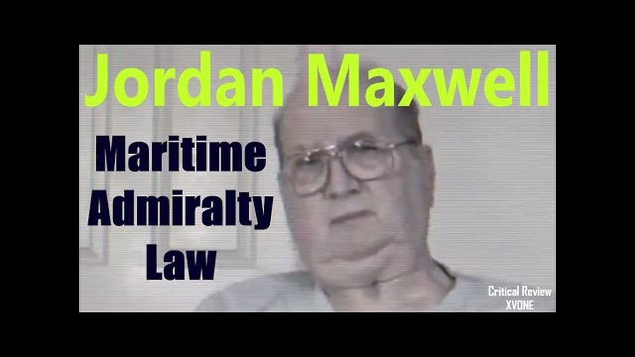 Jordan Maxwell - Maritime Admiralty Law