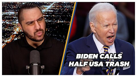 Biden NUKES Harris Campaign Calling Half USA Garbage | Drew Hernandez