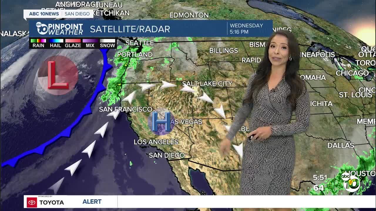 ABC 10News PinPoint Weather With Meteorologist Angelica Campos