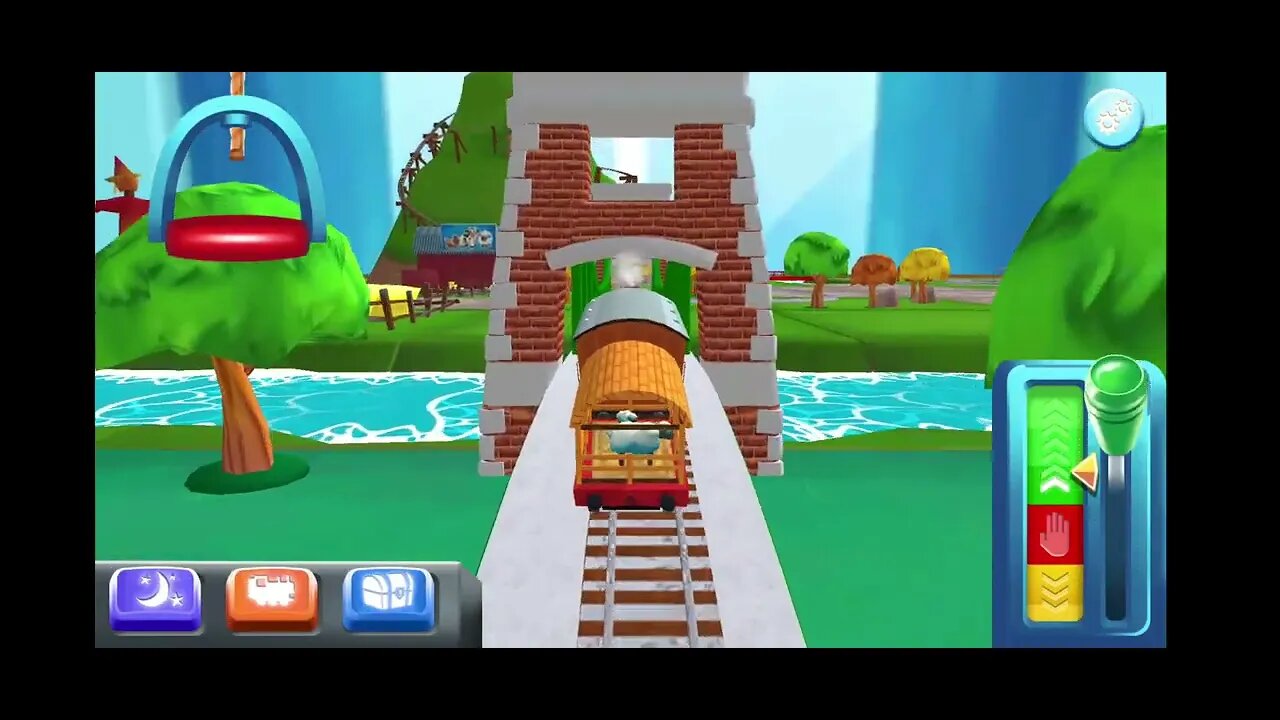 Kids game trains.