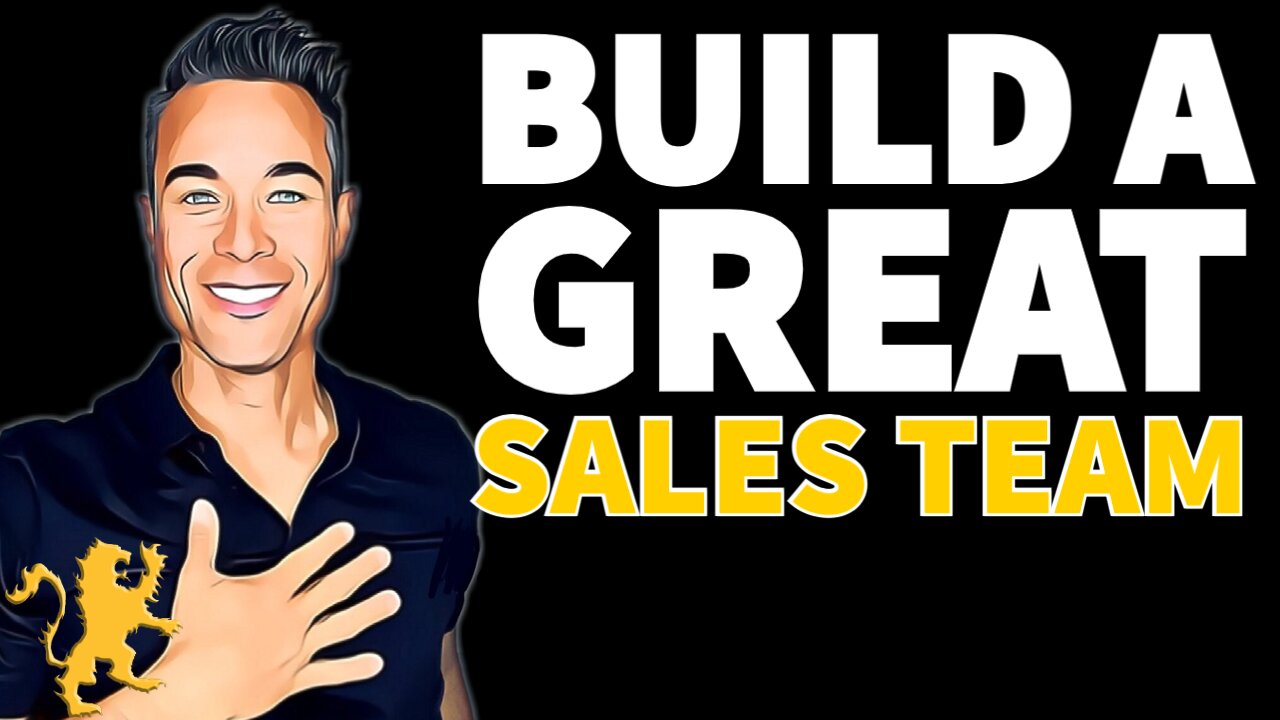 How to Build a Great Sales Team - ⭐️Alonzo Short Clips⭐️