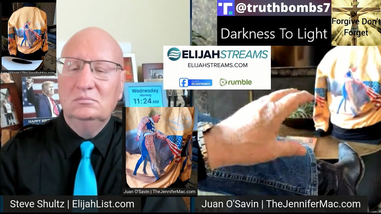 12/5/2022 Elijah Streams With Juan O Savin and Steve Shultz. Prophets and Patriots - Episode 44
