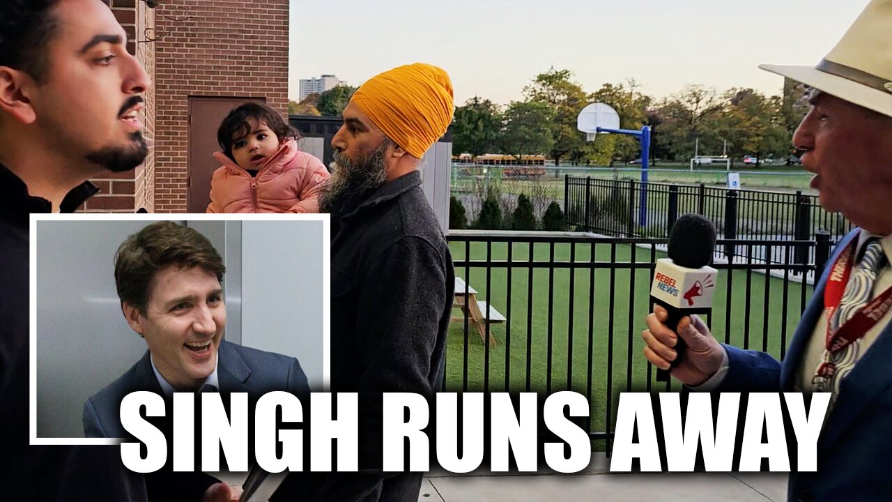 'Co-Prime Minister' Jagmeet Singh once again too scared to answer important questions