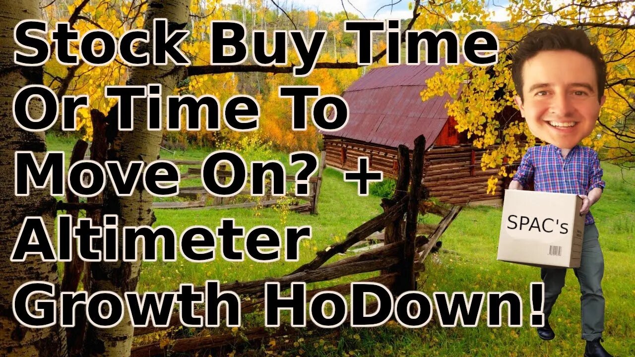 Buy SPAC's Or Time To Move On? Altimeter Growth Daily Stock Market Analysis Fintech Hype Giant