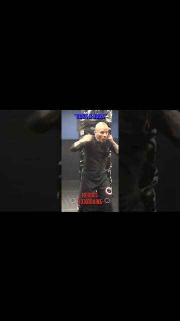 Heroes Training Center | Kickboxing & MMA "How To Throw A Hook & Hook" | Yorktown Heights NY #Shorts