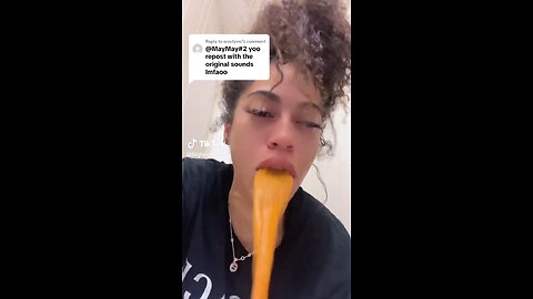 TikTok Girl Spewing Up Puke