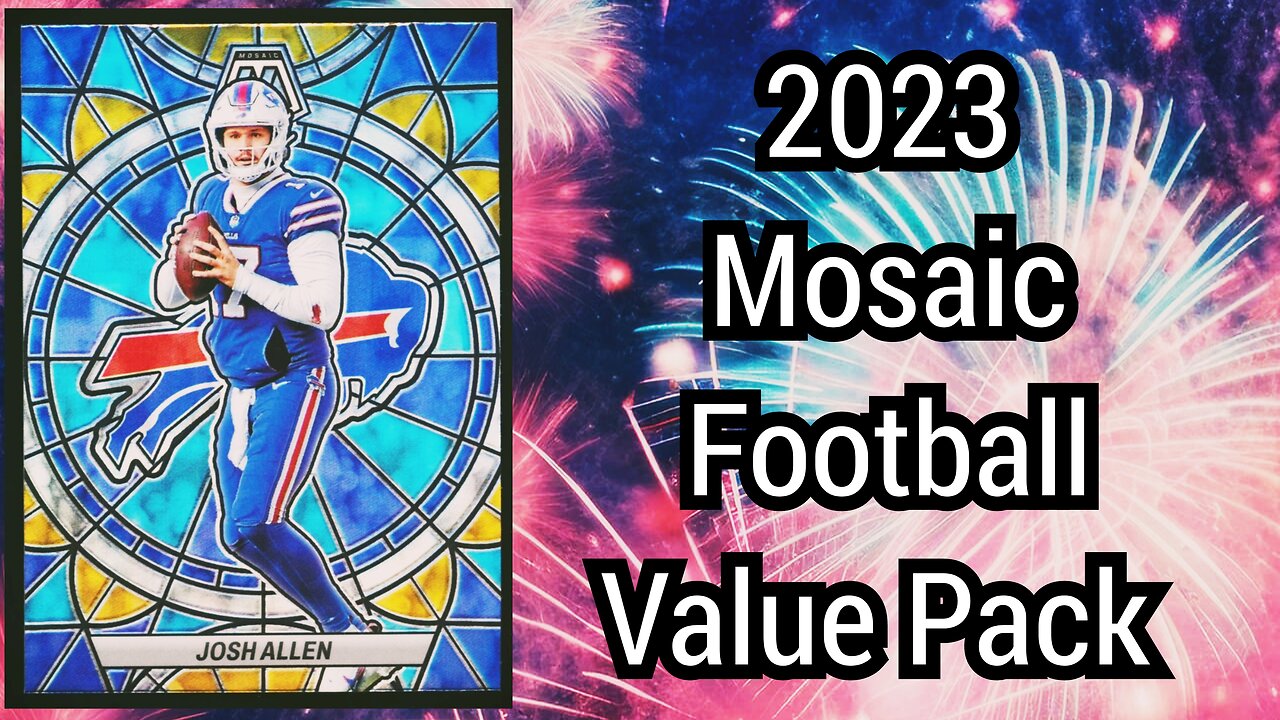 2023 Mosaic Football Value Pack New Years Eve