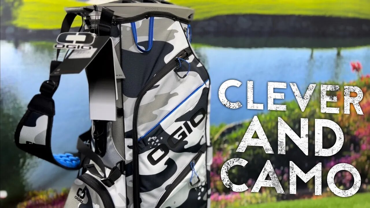 OGIO WOODĒ Hybrid Arctic Camo Golf Stand Bag Review