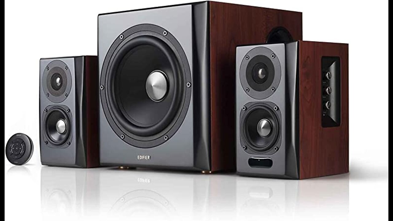 Edifier C2X 2.1 PC Speaker System with Stereo Speakers and Subwoofer Black