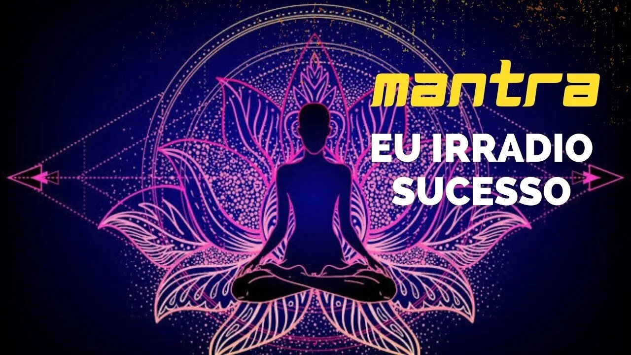 MANTRA DO DIA - EU IRRADIO SUCESSO - DEIXE O SEU ASSIM É 🙌🍀🕉️ #mantra #mantradodia #mantras