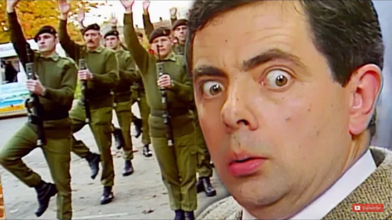 Brean ARMY _ Funny Clips _ Mr Bean Comedy