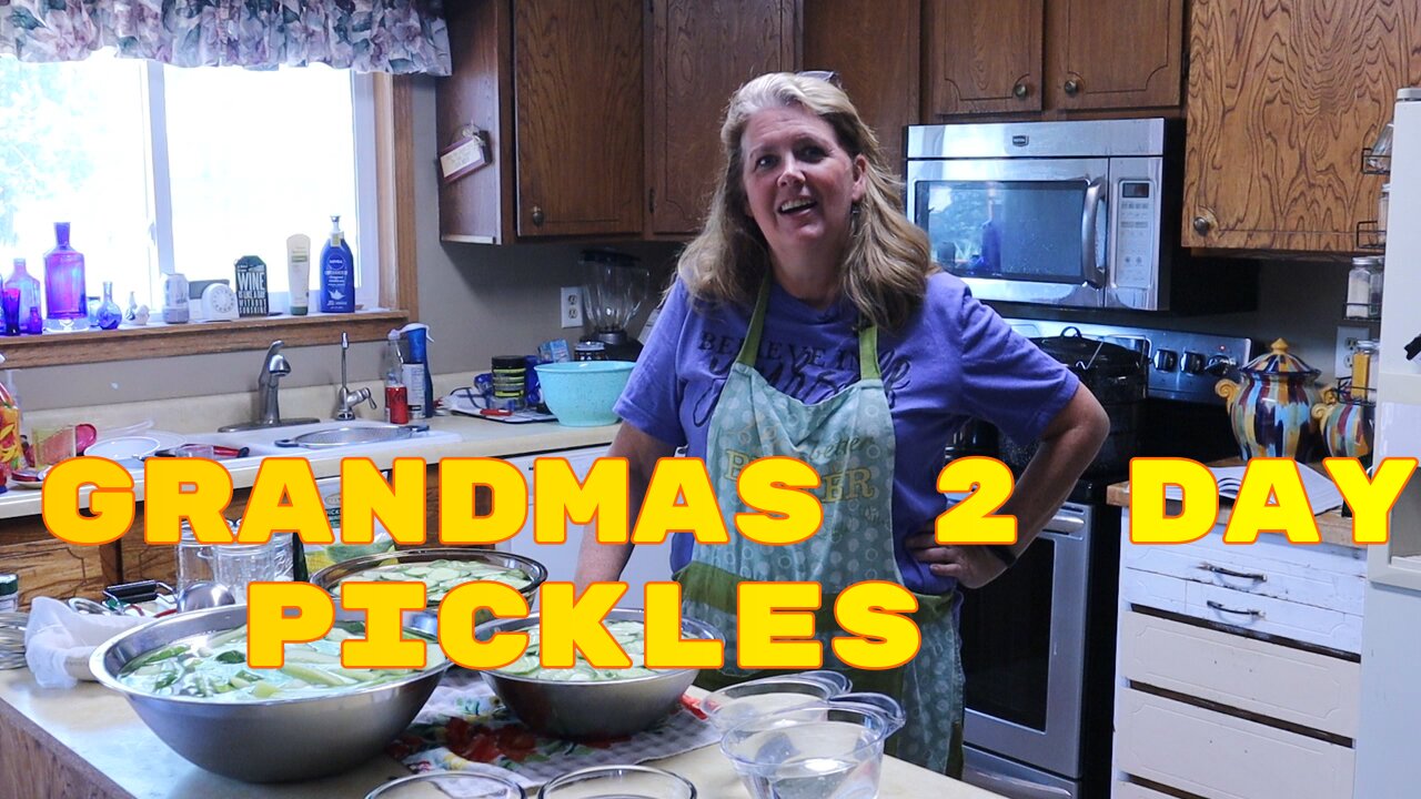 Grandmas 2 day Pickles