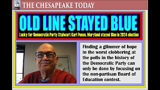 ELECTION SUMMARY in Maryland WITH KARL PENCE