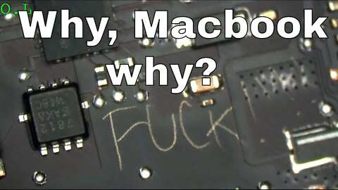 Can Macbook logic board burn and die without liquid?