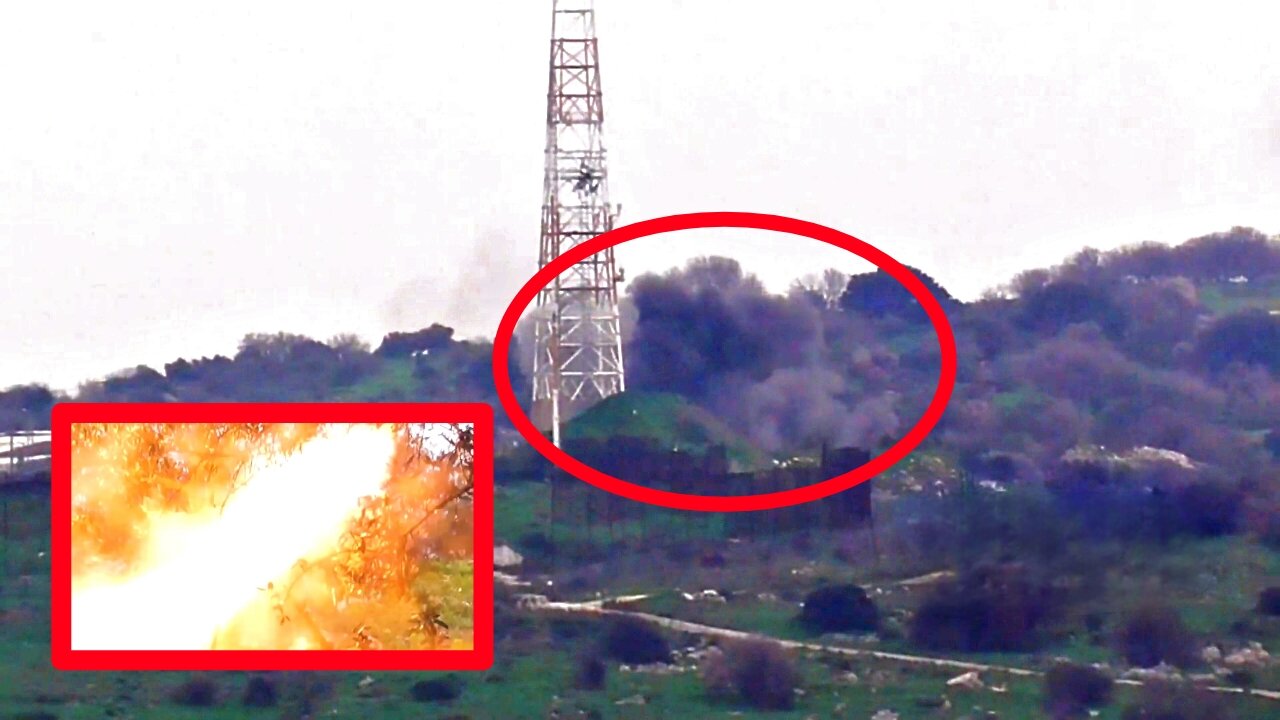 Hezbollah Targets jEEW Military Sites on the Lebanese-Palestinian Border