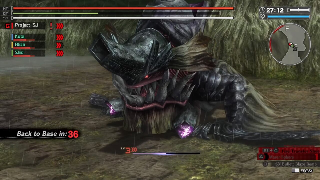 God Eater: Resurrection - Crocodile One