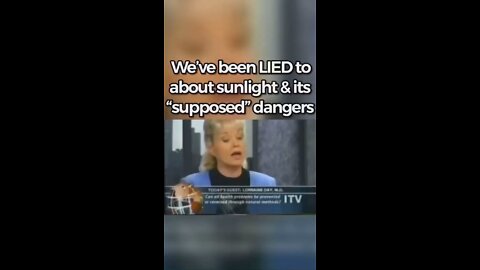 The Truth About Sunlight & Cancer 👁