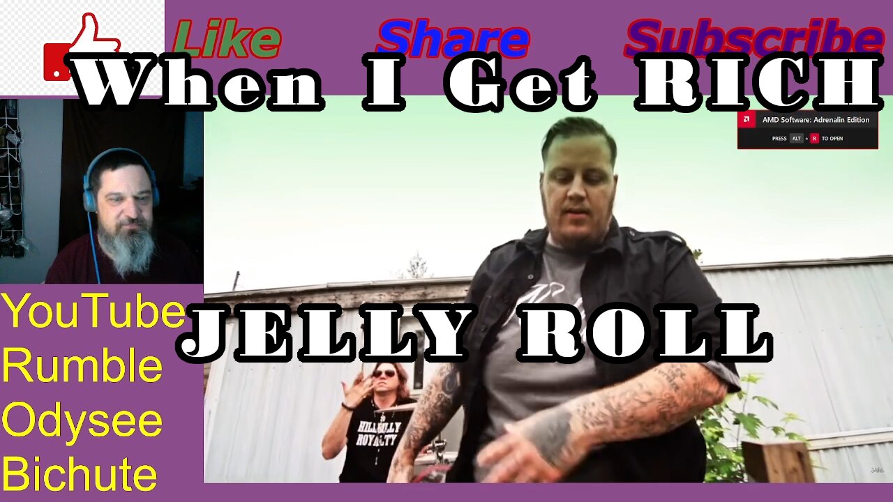 Pitt Raves to WHEN I GET RICH by Jelly Roll