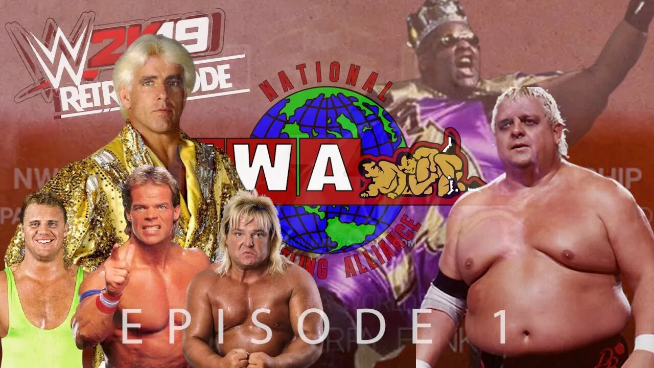 WWE 2K19 RETRO MODE | NWA EPISODE 1