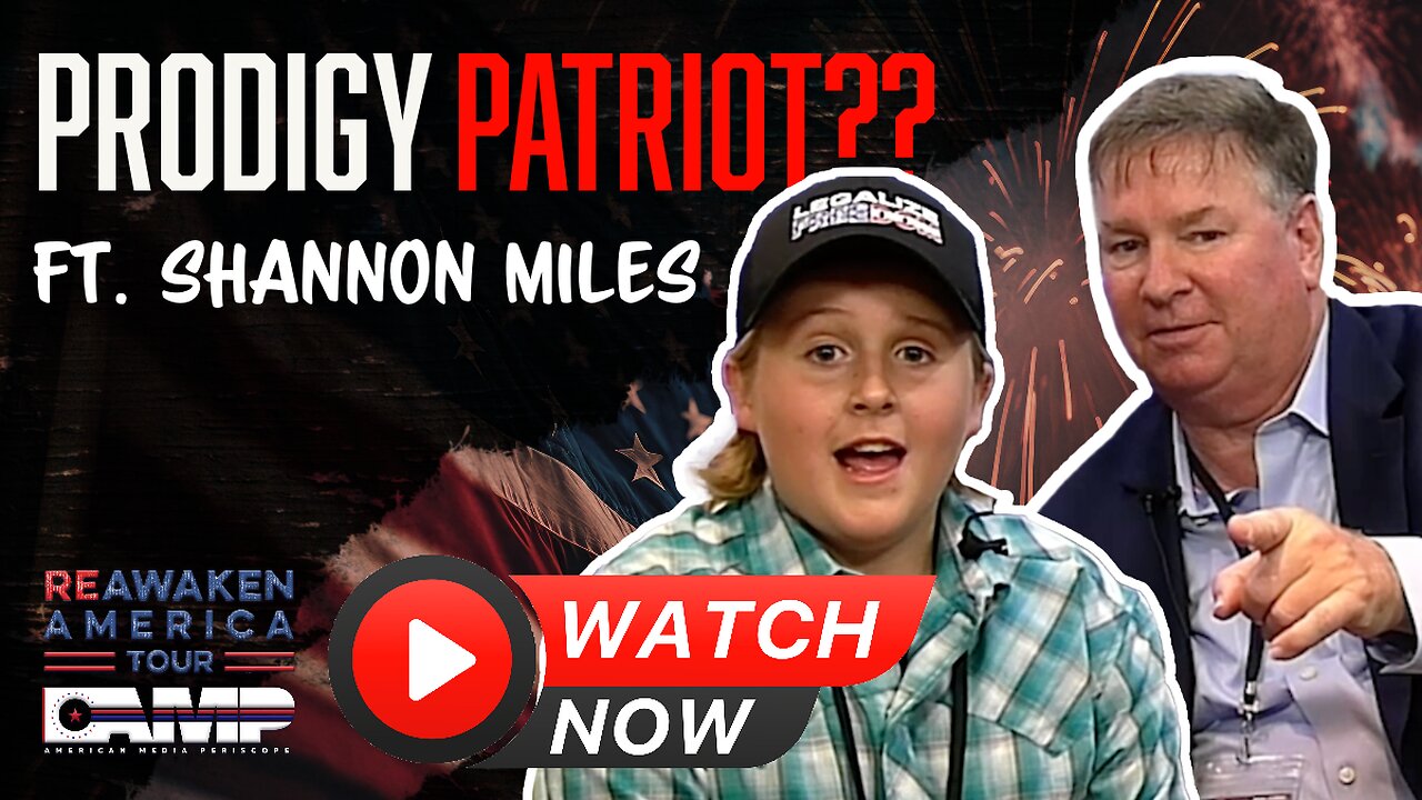 Shannon Miles: Prodigy Patriots?? | Reawaken America Interviews – Miami, Fl.