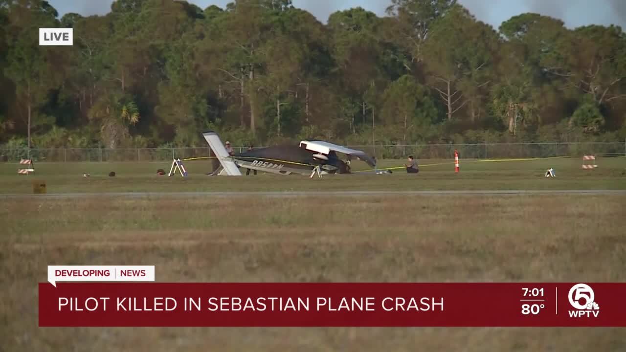 87-year-old pilot killed in Sebastian plane crash