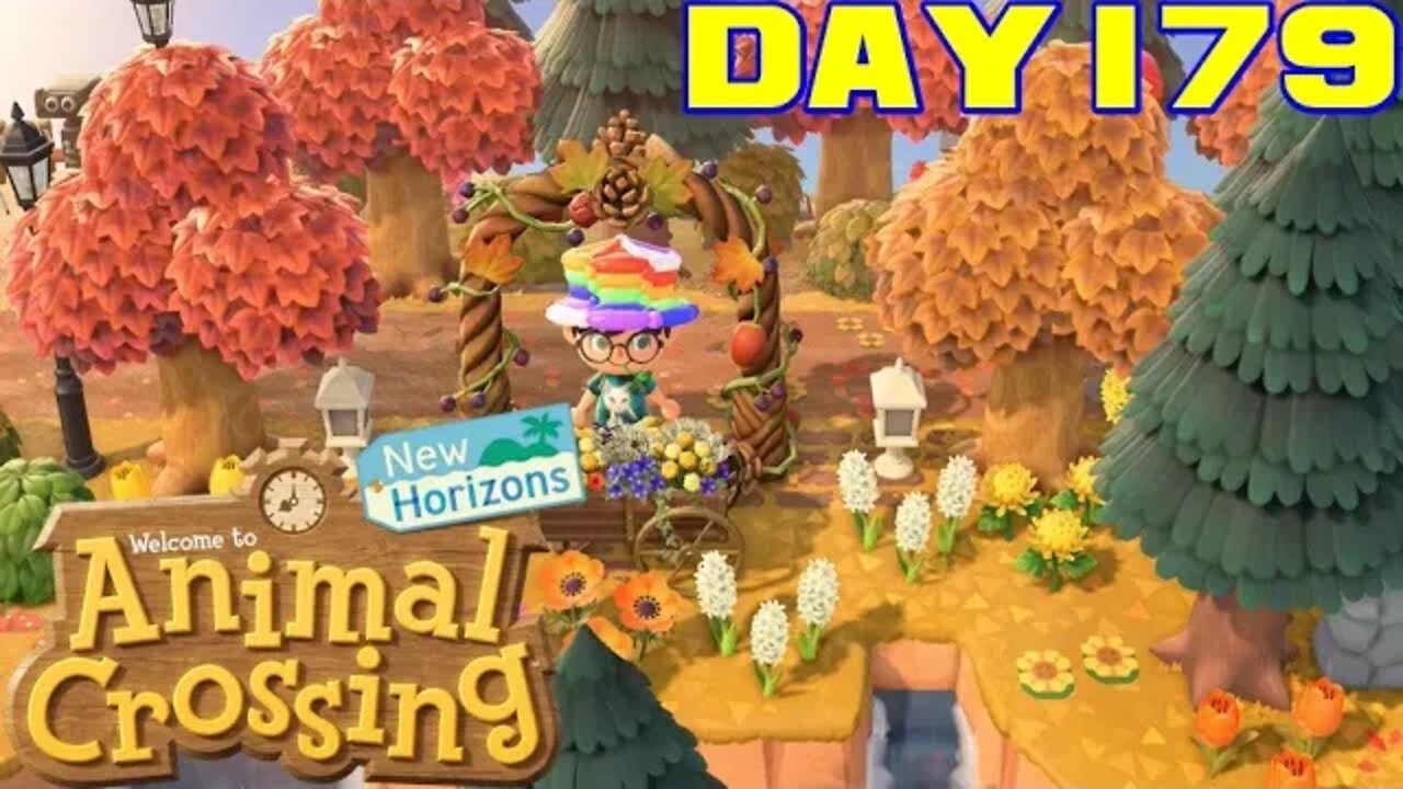 Animal Crossing: New Horizons Day 179 - Nintendo Switch Gameplay 😎Benjamillion
