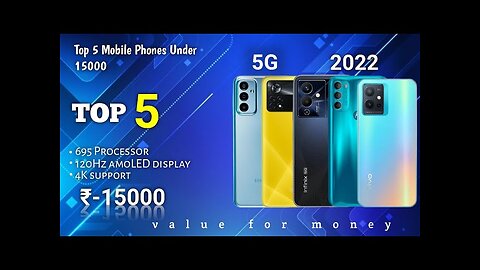 Top 5 Mobile Phones Under 15000 - 5G | Value For Money | Best Phone Under 15000