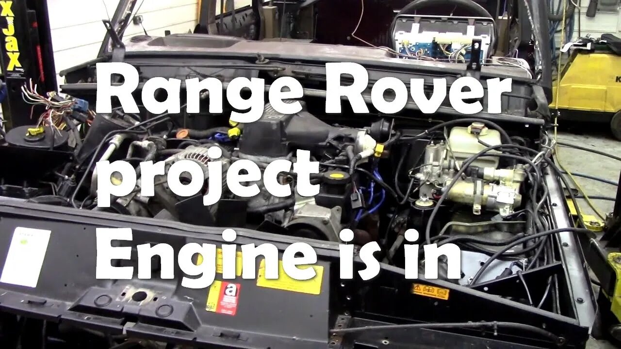 1991 Range Rover power train fitting - with issues!