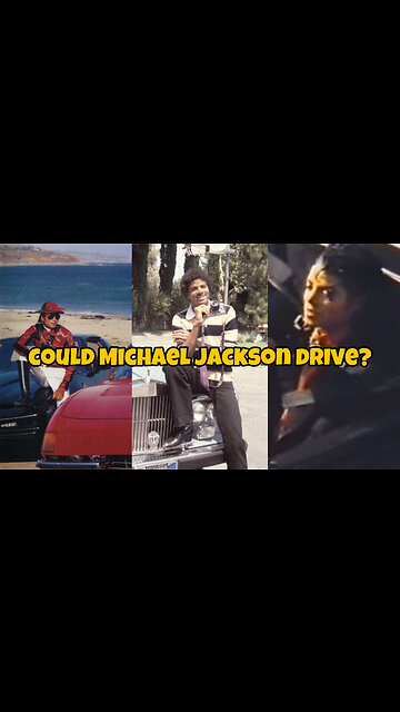 could Michael Jackson drive? | video reply to comment