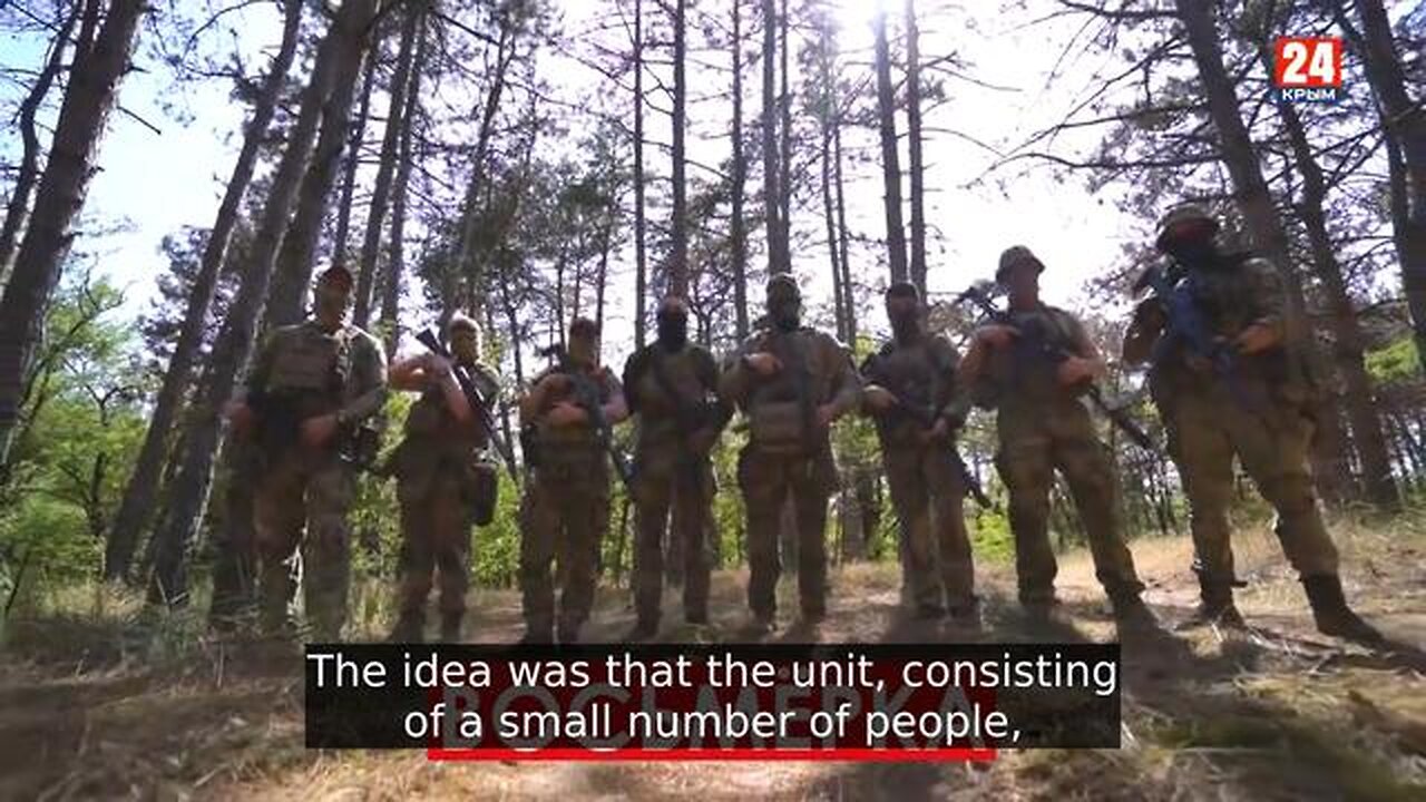 Documentary about elite volunteer 'Expendables' unit of Crimea-governor Aksyonov - "Division 8"