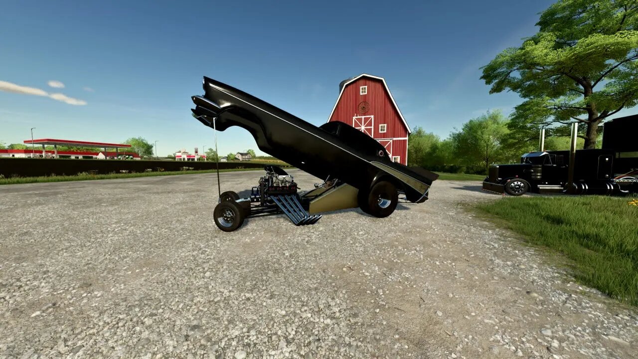 Farming Simulator 22 PC Mod Review ? .......... Mod Showcase!!!!!!! 1957 Chevrolet Belair Funny Car