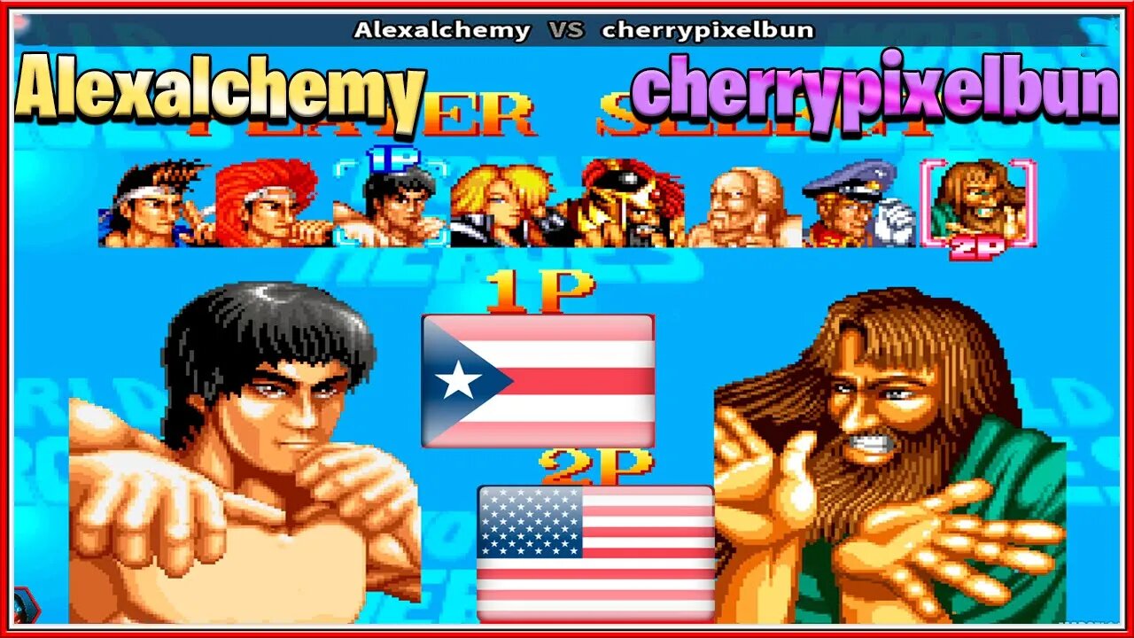 World Heroes (Alexalchemy Vs. cherrypixelbun) [Porto Rico Vs. U.S.A]