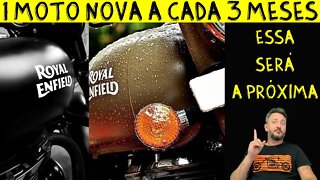 Royal Enfield Anuncia o LANÇAMENTO de 1 moto nova a cada 3 meses. 650 ou 350? Qual é a PRÓXIMA?