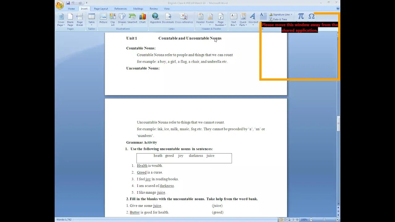 Eng B Class 4 01 04 21
