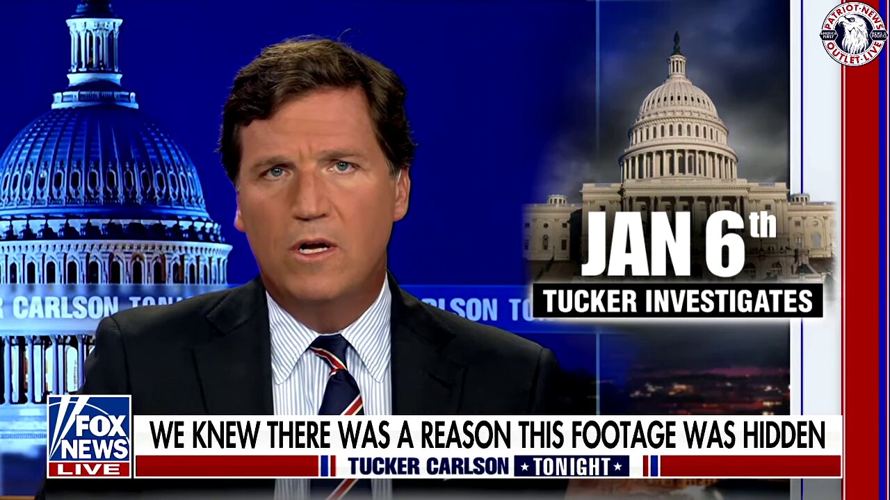 COMMERCIAL FREE REPLAY: Tucker Carlson Tonight, Jan 6th Video Released. Weeknights 8PM EST