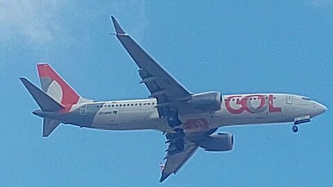 Boeing 737 MAX 8 PS-GPM coming from Salvador to Fortaleza