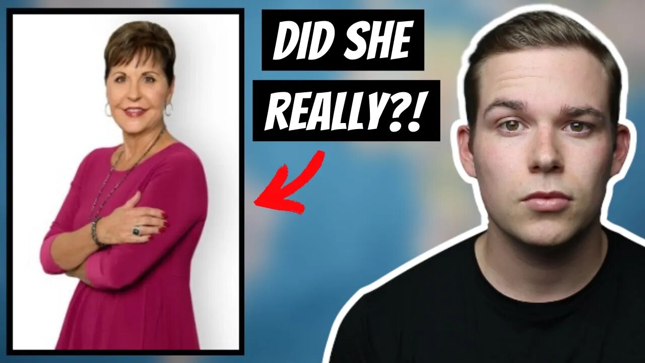 Did Joyce Meyer REPENT Of Her False Teaching?!