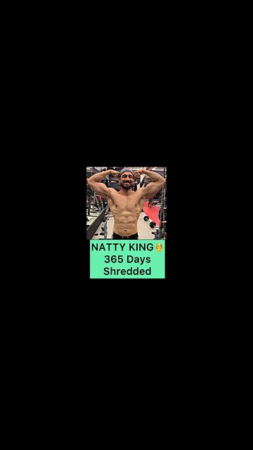 NATTY KING | 365 DAYS SHREDDED #shorts