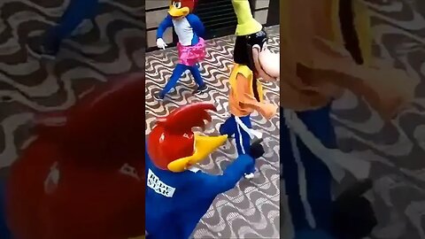 DANÇARINOS SUPER NINJAS DA CARRETA DA ALEGRIA FURACÃO, DANÇANDO FOFÃO, O MÁSKARA, BEN10 E PATATI