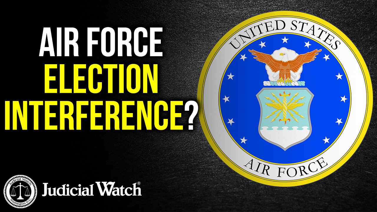 Air Force ELECTION INTERFERENCE? Leaks Target REPUBLICANS!