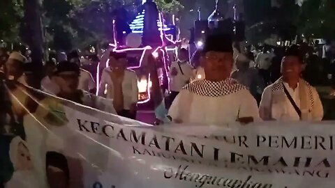 karnaval menyambut tahun baru Islam karawang