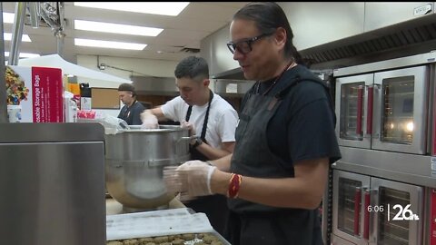 Sean Sherman 'the Sioux Chef' makes a visit to the Menominee Reservation