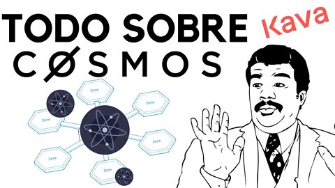 ⚛️ COSMOS y su CRIPTOMONEDA ATOM : La INTERNET de las BLOCKCHAIN - Explicación en Español